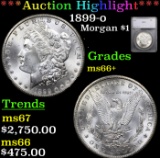 ***Auction Highlight*** 1899-o Morgan Dollar $1 Graded ms66+ By SEGS (fc)