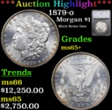 ***Auction Highlight*** 1879-o Morgan Dollar $1 Graded ms65+ By SEGS (fc)