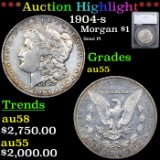 ***Auction Highlight*** 1904-s Morgan Dollar $1 Graded au55 By SEGS (fc)
