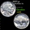 1937-p Buffalo Nickel 5c Grades Choice AU/BU Slider