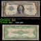 1923 $1 Large size Blue Seal Silver Certificate, Fr-237 Signatures of Speelman & White Grades f, fin