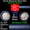 Buffalo Nickel Shotgun Roll in Old Bank Style 'Bell Telephone'  Wrapper 1924 & d Mint Ends