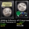 Proof 2000-p Library of Congress Modern Commem Dollar $1 Graded GEM++ Proof Deep Cameo BY USCG