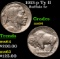 1913-p Ty II Buffalo Nickel 5c Grades Choice Unc