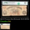 1862 $1 Treasury Note Richmond, VA Fr-VACR18 Graded f12 By PMG