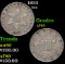 1853 Three Cent Silver 3cs Grades xf+