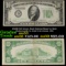 1928B $10 Green Seal Federal Reserve Note Redeemable In Gold (Cleveland, OH) Grades Select AU