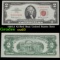 1963A $2 Red Seal United States Note Grades Select CU