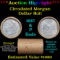 ***Auction Highlight*** Morgan Circ silver dollar roll, 20 coin 1887 & 'P' Ends (fc)