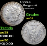 1886-s Morgan Dollar $1 Grades Select AU