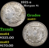 1921-s Morgan Dollar $1 Grades Select+ Unc