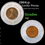 1964-p Lucky penny Grades