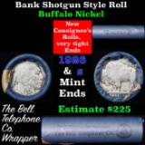 Buffalo Nickel Shotgun Roll in Old Bank Style 'Bell Telephone'  Wrapper 1926 &s Mint Ends