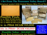 Original sealed 1958 United States Mint Proof Set Tennessee Valley Hoard