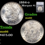 1884-o Morgan Dollar $1 Graded ms66 By SEGS