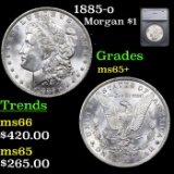 1885-o Morgan Dollar $1 Graded ms65+ By SEGS