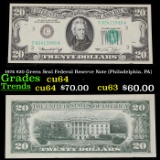 1974 $20 Green Seal Federal Reserve Note (Philadelphia, PA) Grades Choice CU