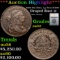 ***Auction Highlight*** 1803 Sm Date, Lg Frac Draped Bust Large Cent S-260 1c Graded au53 By SEGS (f