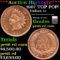 Proof ***Auction Highlight*** 1907 Indian Cent TOP POP! 1c Graded pr66 rd cam By SEGS