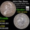 1834 Sm Date Capped Bust Half Dollar 50c Graded vf30 details By SEGS