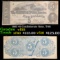 1863 $5 Confederate Note, T-60 Grades vf+