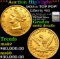 ***Auction Highlight*** 1853-o Gold Liberty Eagle Near TOP POP! $10 Graded au58+ By SEGS (fc)