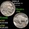 1915-d Buffalo Nickel 5c Grades xf