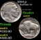1914-p Buffalo Nickel 5c Grades Choice+ Unc