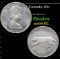 1967 Canada Quarter 25c Queen Elizabeth II KM-68 Grades Choice Unc PL