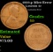 1923-p Lincoln Cent Mint Error 1c Grades f+