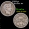 1913-p Barber Dime 10c Grades VF Details