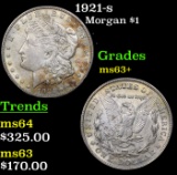 1921-s Morgan Dollar $1 Grades Select+ Unc