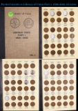 Partial Lincoln 1c Library of Coins Part 1, 1909-1940, 82 coins.
