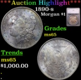 ***Auction Highlight*** 1890-s Morgan Dollar $1 Graded ms65 By SEGS (fc)