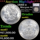 ***Auction Highlight*** 1888-o Morgan Dollar $1 Graded ms66+ By SEGS (fc)