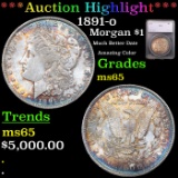 ***Auction Highlight*** 1891-o Morgan Dollar $1 Graded ms65 By SEGS