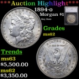 ***Auction Highlight*** 1894-o Morgan Dollar $1 Graded ms62 By SEGS (fc)