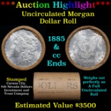 ***Auction Highlight*** 1885 & CC Uncirculated Morgan Dollar Shotgun Roll (fc)