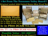 Original sealed 1956 United States Mint Proof Set Set Tennessee Valley Hoard