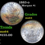 1883-o Morgan Dollar $1 Grades Choice Unc