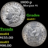 1900-p Morgan Dollar $1 Grades Select+ Unc