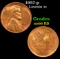 1957-p Lincoln Cent 1c Grades GEM+ Unc RB