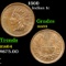 1860 Indian Cent 1c Grades Choice Unc