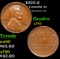 1922-d Lincoln Cent 1c Grades xf+