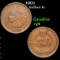 1901 Indian Cent 1c Grades vg, very good