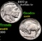 1937-p Buffalo Nickel 5c Grades GEM+ Unc