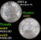 1883-p Morgan Dollar $1 Grades GEM+ Unc