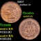 1897 Indian Cent 1c Grades Choice Unc RB