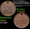 1876-1776 Philadelphia Centennial Exposition Medal Grades xf details