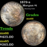 1879-s Morgan Dollar $1 Grades GEM+ Unc